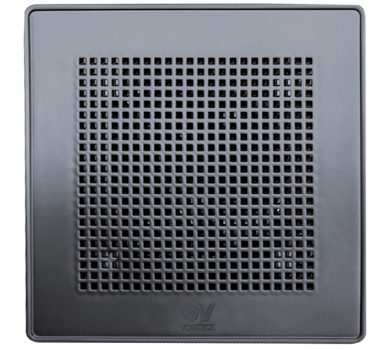 Ventilátor Vortice axiálny Punto Evo Gold ME 100/4″ LL – tmavo chrómová farba