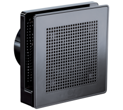 Ventilátor Vortice axiálny Punto Evo Gold ME 100/4″ LL – tmavo chrómová farba