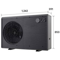 Tepelné čerpadlo LG Therma-V Monobloc S 1 fáza 5,0 kW