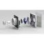 Ventilátor do kúpeľne/WC Renson Waves - ovládaný aplikáciou - senzor zápachu, vlhkosti a CO2 - Ø 100/125 mm