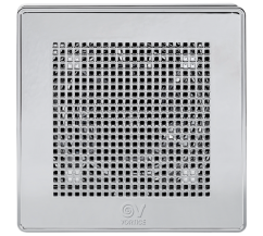 Ventilátor Vortice axiálny Punto Evo Gold ME 100/4″ LL – svetlo chrómová farba