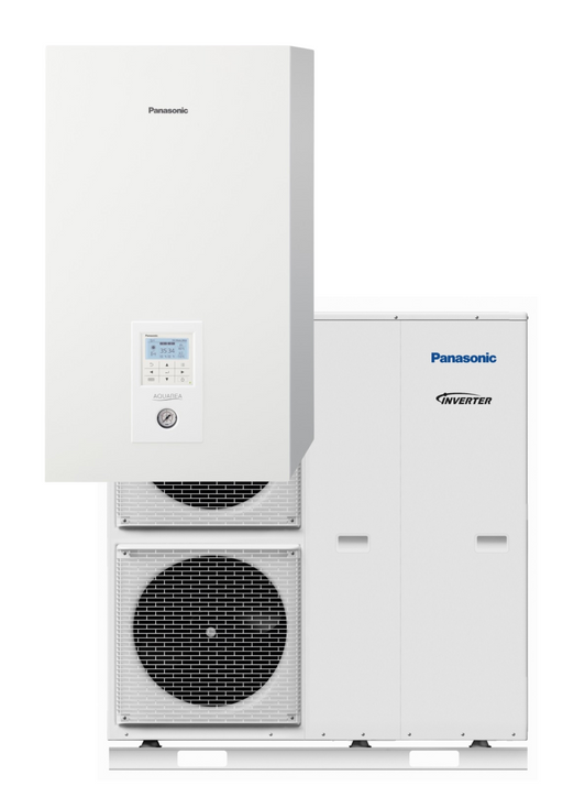 Tepelné čerpadlo Panasonic Aquarea H-gen split (špirála 9kW) QUIET SQC/UQ R410A 400V 12kW