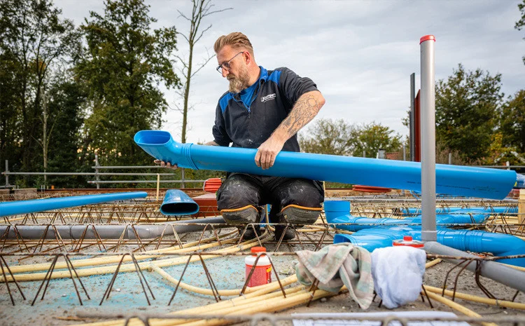 Wavin Ventiza Ø125mm ohyb 90º