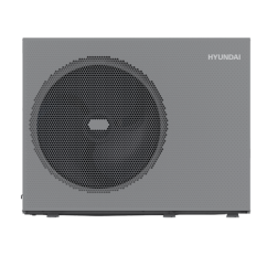 Tepelné čerpadlo Hyundai Extreme Quiet monoblok (špirála 3kW) HPMO R290 230V 8kW nízkohlučné sivé
