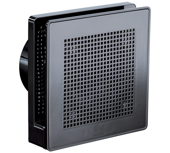 Ventilátor Vortice axiálny Punto Evo Gold ME 100/4″ LL – tmavo chrómová farba