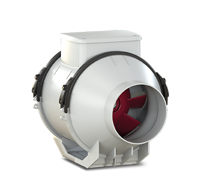 Ventilátor Vortice potrubný plastový LINEO 100 Q T