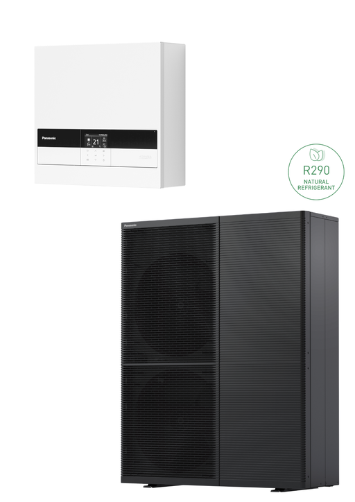 Tepelné čerpadlo Panasonic Aquarea M-gen monoblok s riadiacim modulom T-CAP CME/WXG R290 400V 9kW