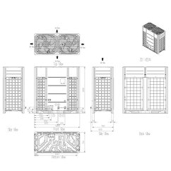LG Therma-V Monobloc G R32 3-fázové 51,0 kW vzduch/voda