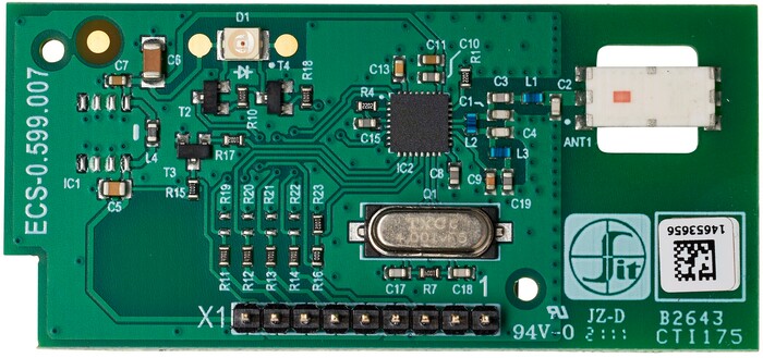 RF bezdrôtový modul pre Zehnder Comfoair Q
