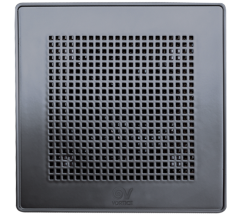 Ventilátor Vortice axiálny Punto Evo Gold ME 100/4″ LL – tmavo chrómová farba