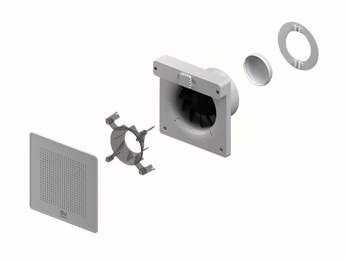 Ventilátor Vortice axiálny Punto Evo ME 100/4″ LL